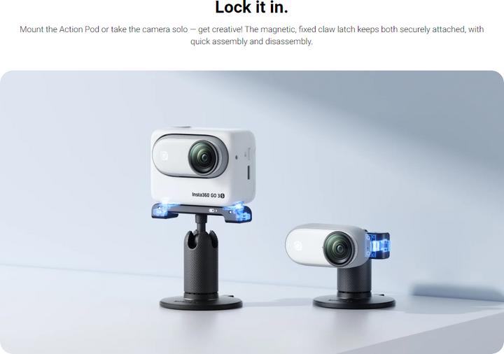 Image du produit Insta360 Pivot Stand (Insta360 Go 3, Insta360 GO 3S)