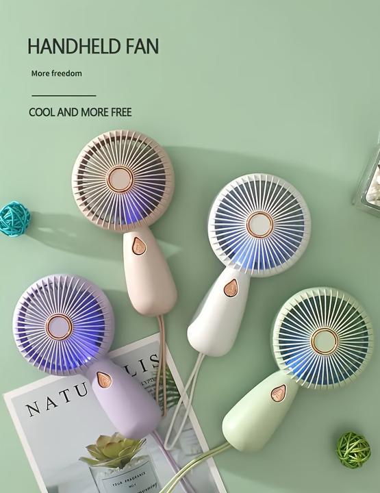Immagine prodotto PhoneLook Kompakter tragbarer Mini USB Ventilator wiederaufladbar für Innen- und Aussenreisen