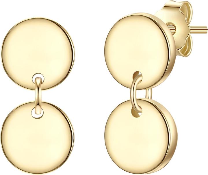 Glanzstücke München Damen Kreis Sterling Silber gelbgold - 31338 (Sterling Silber)