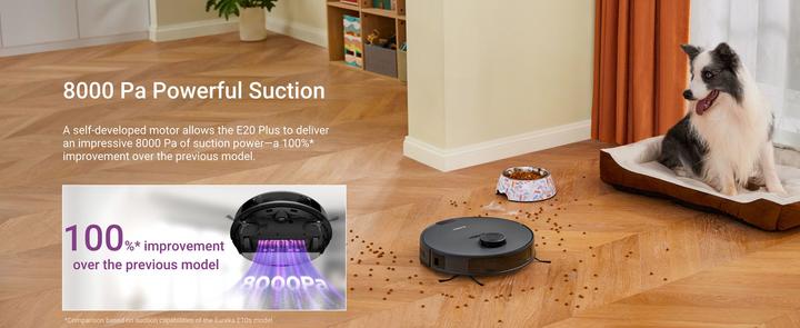 Actual product image Eureka E20 plus Black (Robot vacuum)