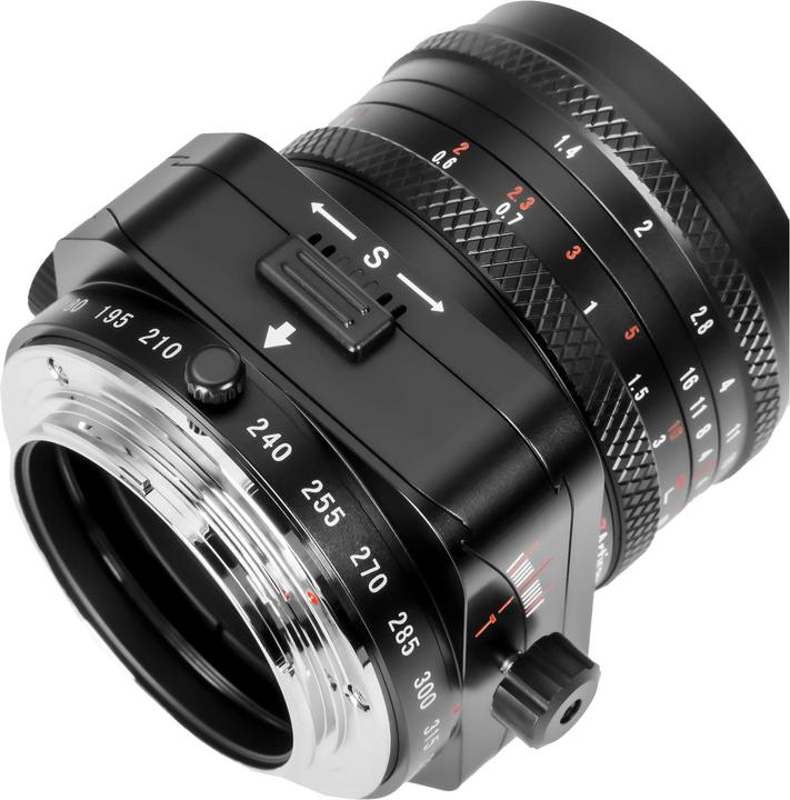 Actual product image 7artisans 50mm f/1.4 Tilt Shift for MFT (APS-C / DX, full size)