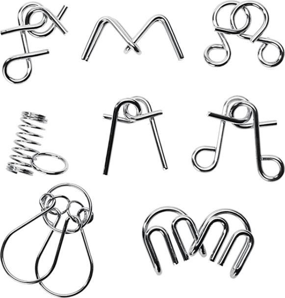 Produktbild Ueli Express 8 in 1 Metall Knobel Geschicklichkeitsspiel