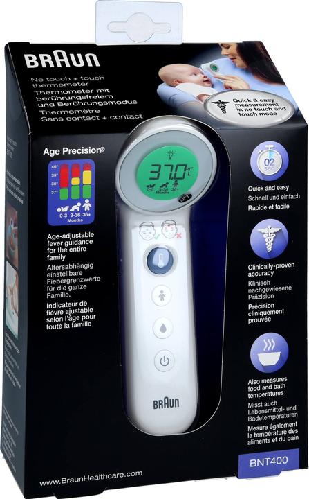 Produktbild Braun BNT 400 No Touch (Stirn, Berührungslos)