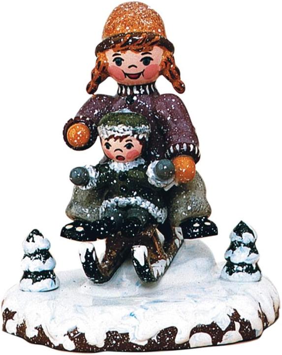 Produktbild Hubrig Winterkinder "Schlittenfahrerin"