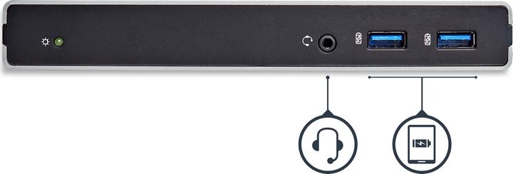 Actual product image StarTech USB 3.0 Laptop Docking Station (USB-B, 5 Ports)