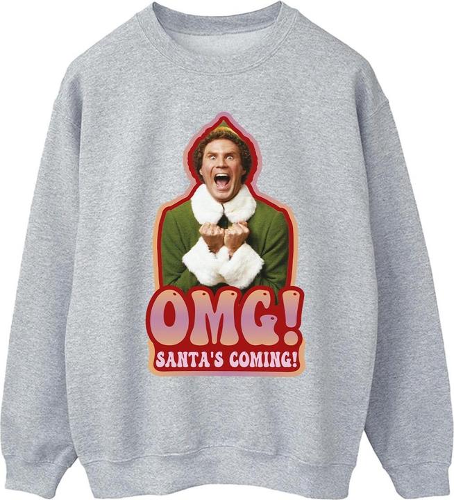 Elf Santa's Coming Sweatshirt (XL)