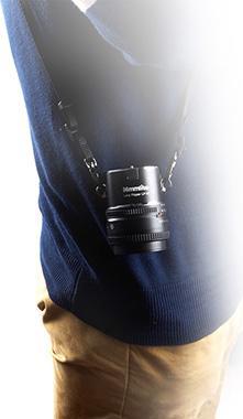 Produktbild Commlite Lens Holder Sony E (Schultergurt)