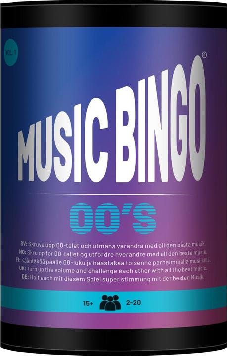 SMSCS Games Aps Skru op - Bingo musicale - anni '00 (Bingo musicale anni '00) (Tedesco, Norvegese, Finlandese, Inglese)