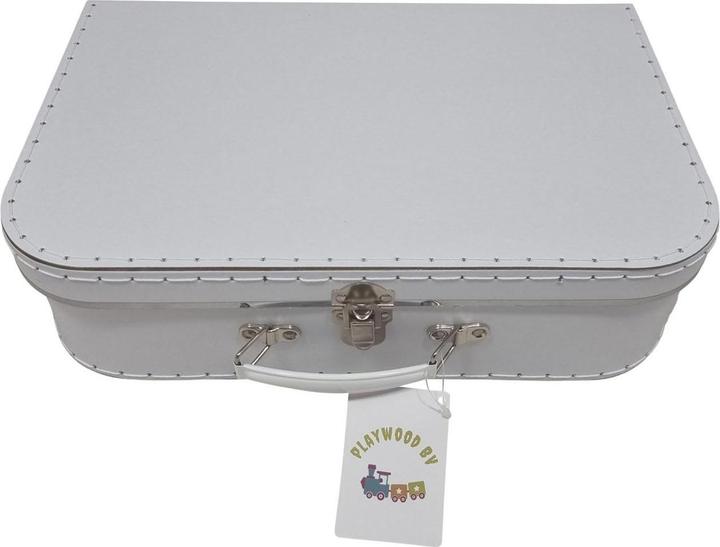 Produktbild Playwood Kartonkoffer-Set Weiss, 3tlg.