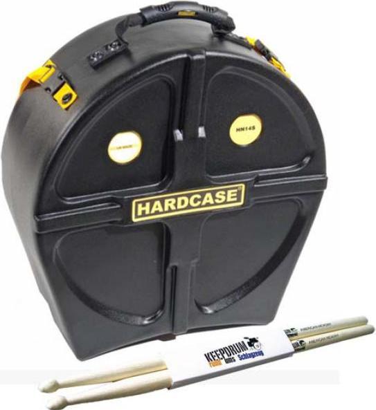 Produktbild Hardcase HN14S Snare-Case 14 mit Drumsticks (Drums)