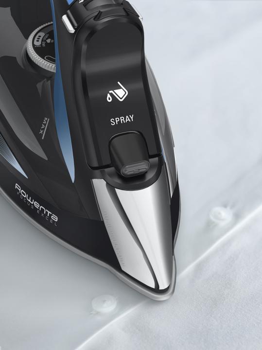 Image du produit Rowenta DW5310 Fer à vapeur Microsteam 400 HD Laser 2700 W Noir, Bleu (2700 W, 180 g/min)