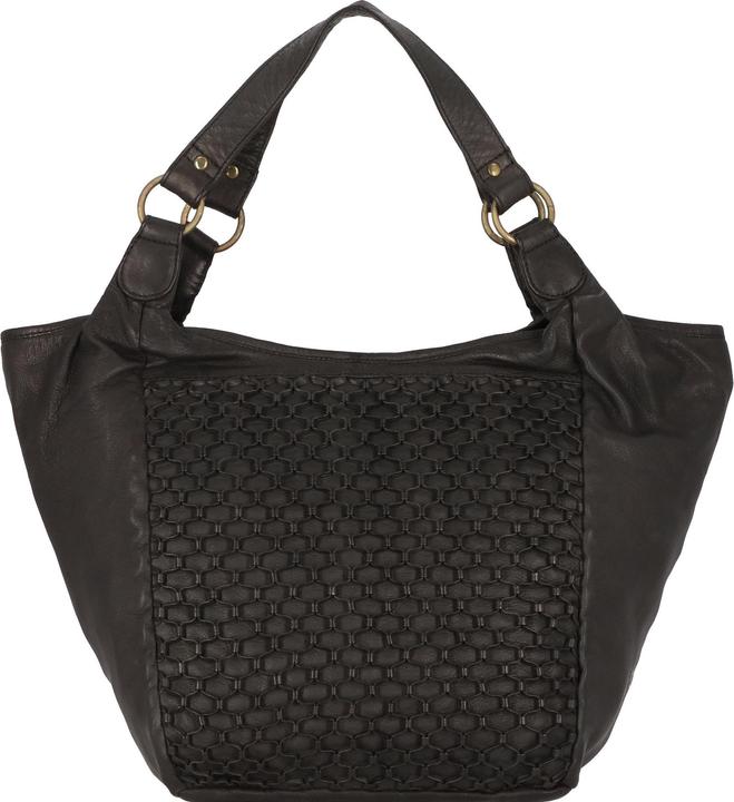 Greenland Nature Femi & Nine Schultertasche Leder 38 cm