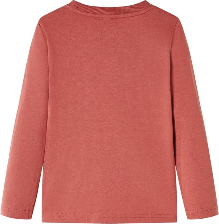 Immagine prodotto VidaXL Camicia a maniche lunghe per bambini Henna 128,Materiale: 100 (128)