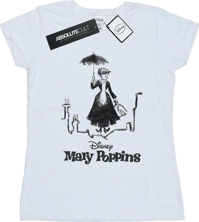 Disney Mary Poppins Rooftop Landing TShirt (XXL)