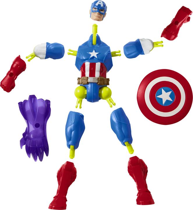 Actual product image Hasbro MixMashers Marvel Captain America Avengers Mix-And-Match