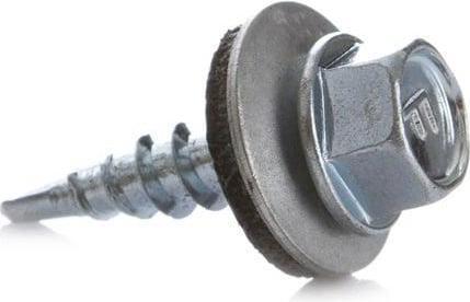 Haushalt SELF SCREW 4,8X20 WOOD+EPDM ZN 15PCS