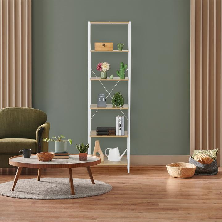 Immagine prodotto Relaxdays Standregal (50 x 35 x 180 cm)
