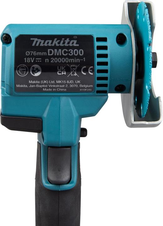 Productafbeelding Makita DMC300Z accu haakse slijper (76 mm)