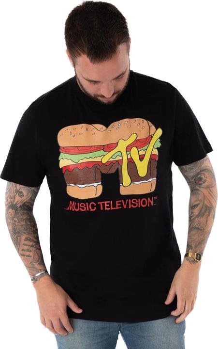 Immagine prodotto MTV Maglietta Hamburger Maniche Corte Uomo (L)