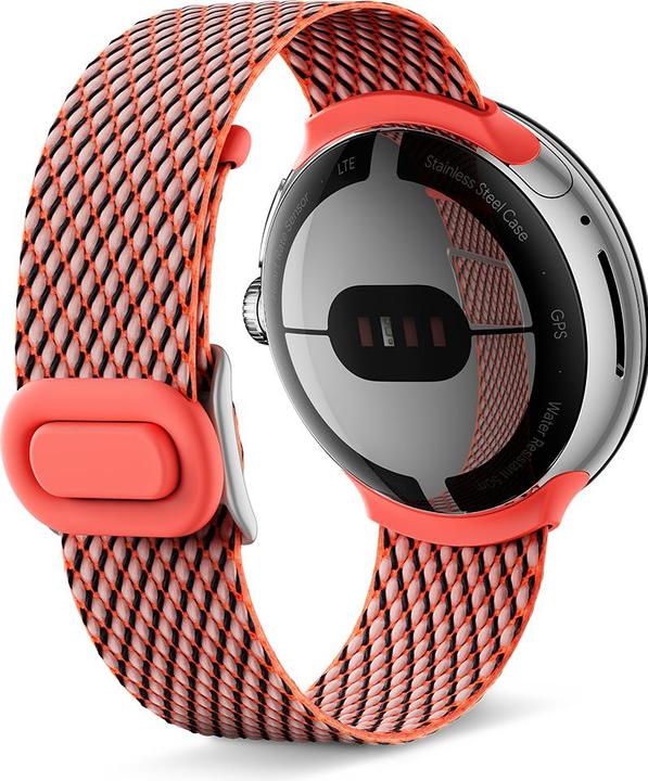 Actual product image Google Bracelet for Pixel Watch One Size (Plastic, Stainless steel)