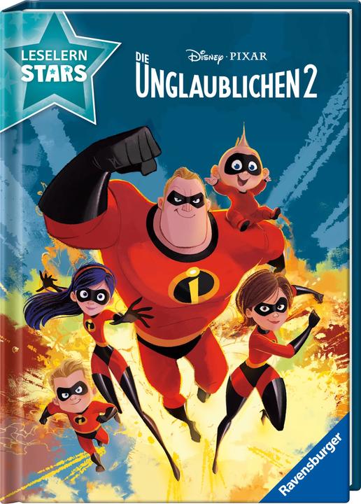 Produktbild Ravensburger Disney: Die Unglaublichen 2 - Lesen lernen mit den Leselernstars - Erstlesebuch - Kinder ab 6 (Deutsch, Sarah Dalitz, The Walt Disney Company, 2024)