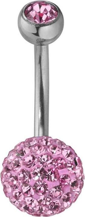 Bijouteria Piercing ventre (Acciaio inossidabile, Vetro (di orologio))