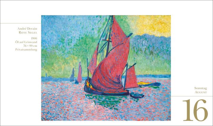 Produktbild Harenberg Eine Reise durch die Welt der Kunst Premiumkalender 2026 - 365 Meisterwerke (23 x 17 cm, Harter Einband, Deutsch)