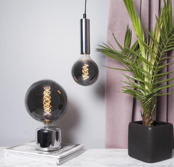 Image du produit Star Trading Porte-lampe Glans avec switch E27 WS (E27)