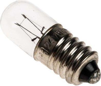 Produktbild Rs Pro Glühlampe, 1.2W, E10, 24V (E10, 1.20 W, 4 lm, 1 x)