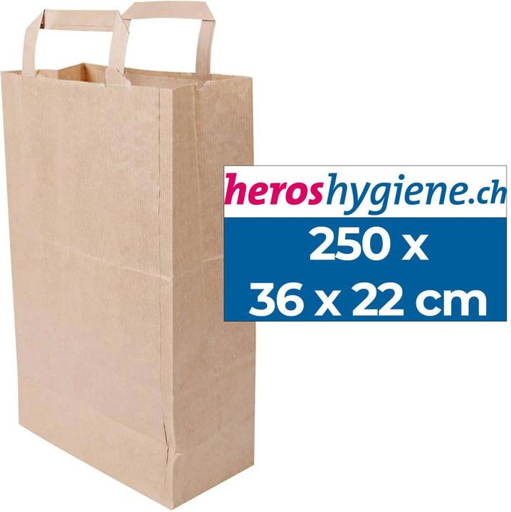 Produktbild Naturestar Papiertragtasche Papier (250 Stück)