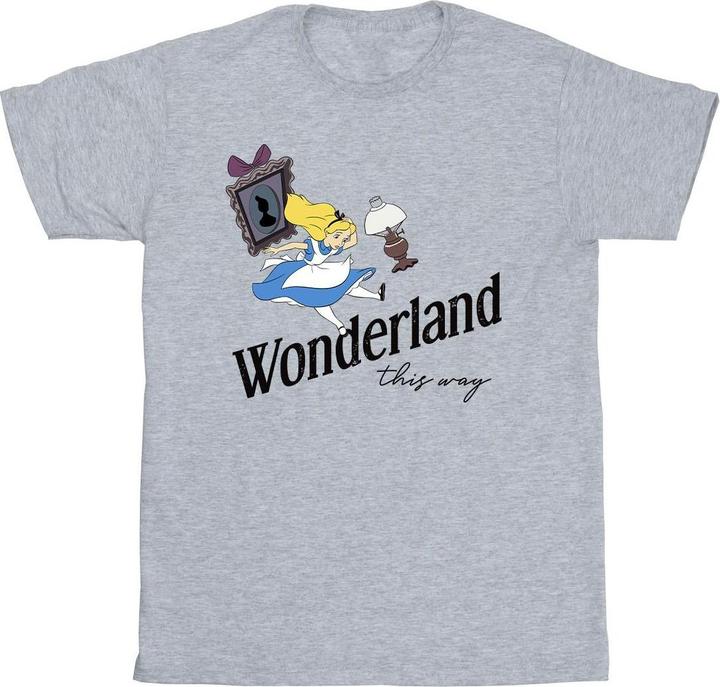 Disney Alice im Wunderland Dieses Weg TShirt (4XL)