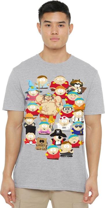 Immagine prodotto Ubisoft Many Faces Of Cartman Maglietta Uomo (4XL)