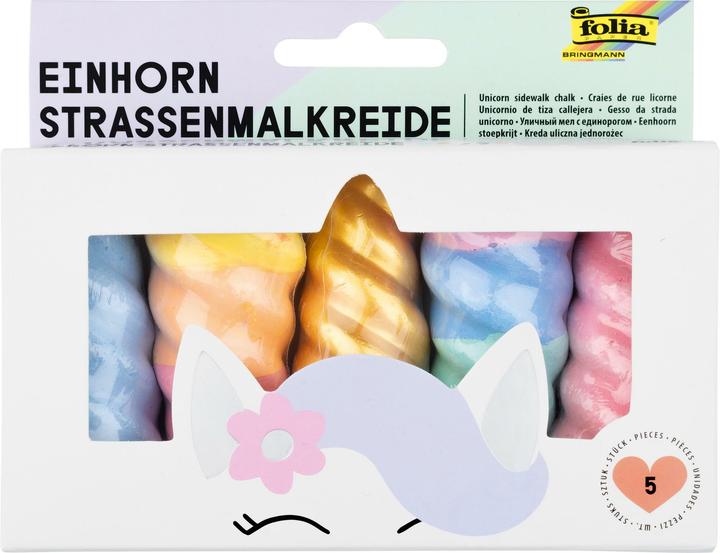 Folia Einhorn (Mehrfarbig, 5 x)