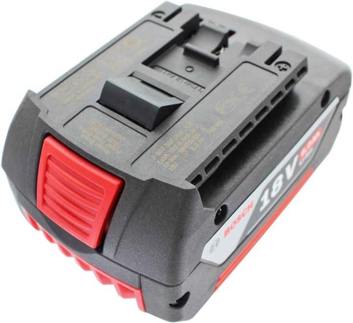Actual product image Bosch Professional Zubehör Battery GSR 18 V-LI battery 2607336815, 2607337263, 1600A004ZN with 18 Volt and 6Ah (6 Ah)