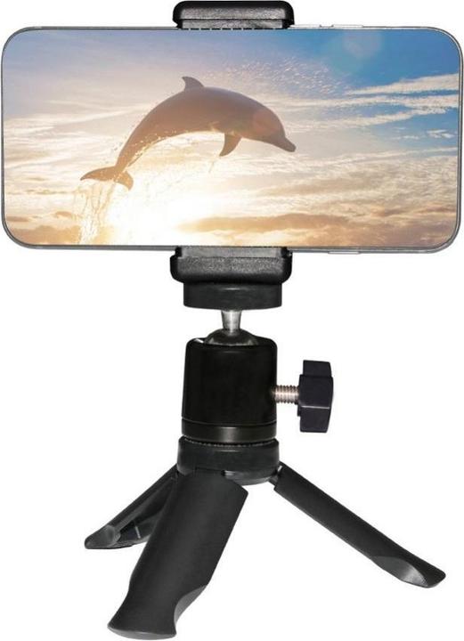 Produktbild Hurtel Tripod phone tripod with ball head - black (Metall)
