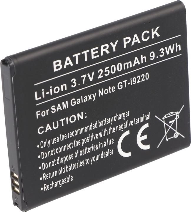 Image du produit Samsung Akku Galaxy Note, GT-i9220, GT-N7000, EB6152