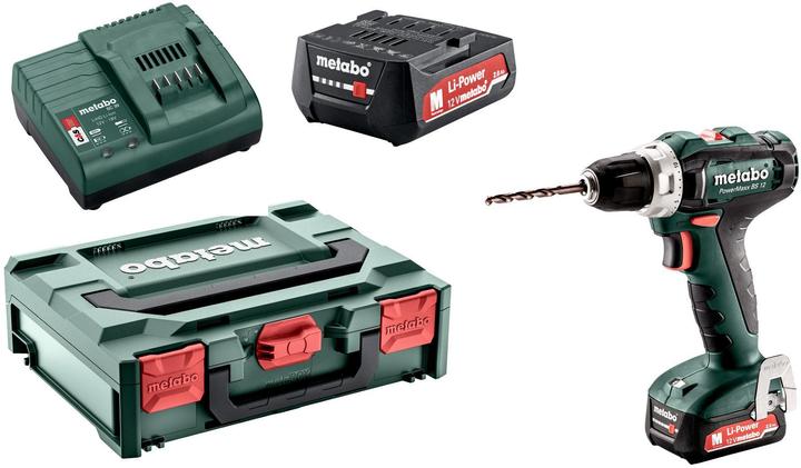 Produktbild Metabo 12V Akku Bohrschrauber POWERMAXX BS 12 (Akkubetrieb)