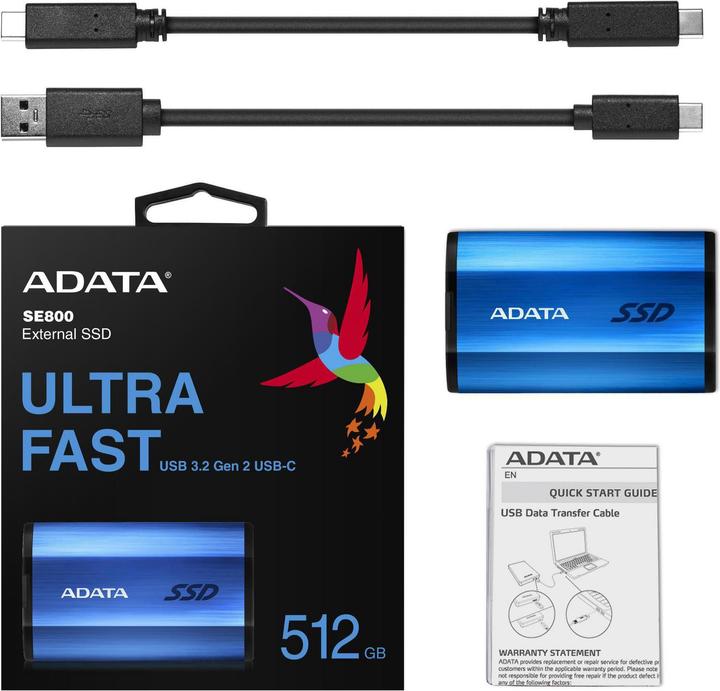 Produktbild Adata SE800 (512 GB)
