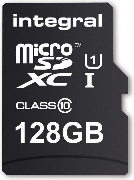 Image du produit micro SDXC MicroSDXC UHS-I classe 10 (128 Go, microSDXC, U1, UHS-I)