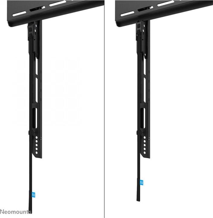 Image du produit Neomounts Support mural 800x600mm 125kg/43-98"/fixe/noir/charge lourde (Mur, 98", 125 kg)