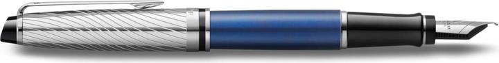 Produktbild Waterman Füllfederhalter Expert DeLuxe Blau C.C. (F-blau) (Blau, Silber, 1 x)