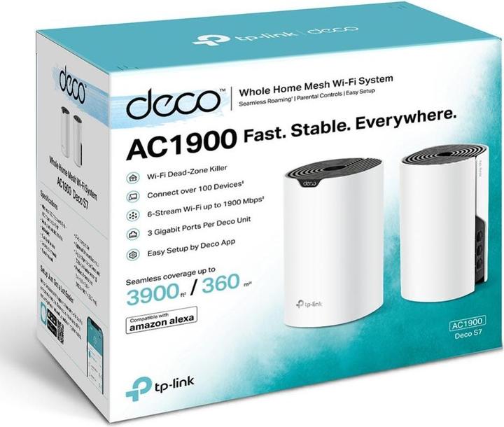 Produktbild TP-Link DECO S7(2-PACK) - Mesh Wi-Fi System (2er-Pack)