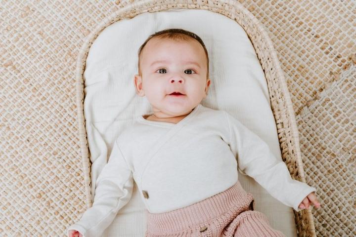 Produktbild Baby's only Babys Only langarm Body Melange, warm linen (50)