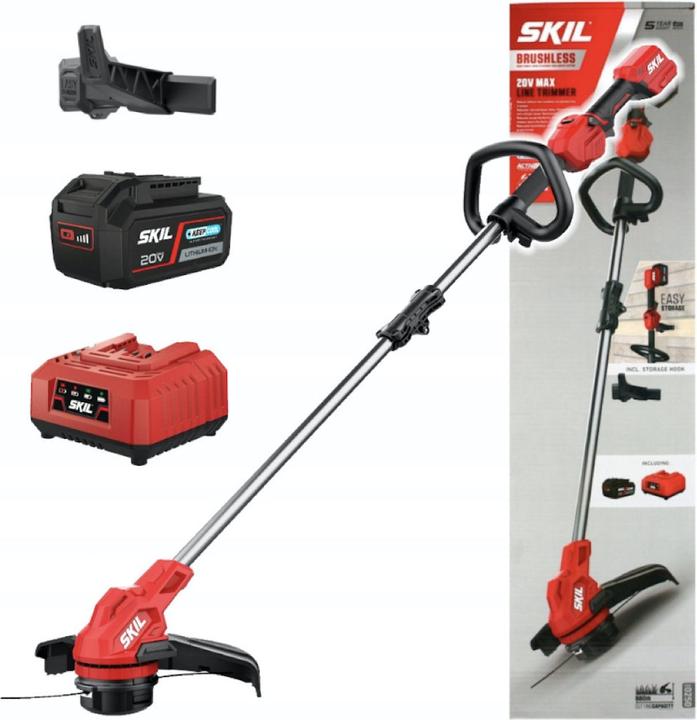 Productafbeelding Skil Draadloze grastrimmer 20V 0250 AB (1x4.0Ah)
