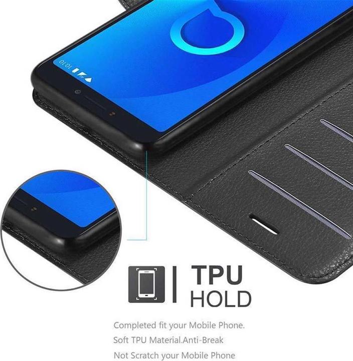 Image du produit Cadorabo Book avec fonction stand Cover (Alcatel 3C)