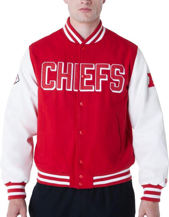 Actual product image New Era Varsity NFL SIDELINE Jacke - Kansas City Chiefs - L (L)