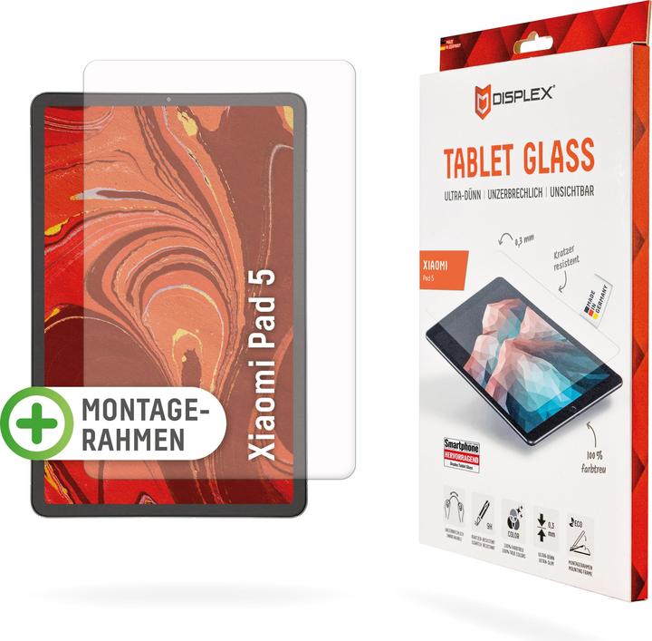 Actual product image Displex Tablet Glass, Tablet Schutzglas (1 Piece, Xiaomi Pad 5, Xiaomi Pad 5 Pro)