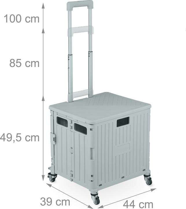 Actual product image Relaxdays shopping cart