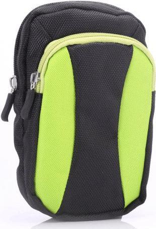 Hermex Reise Gürteltasche für Bargeld und Smartphones - Grün