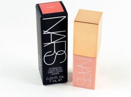 Actual product image NARS Cosmetics Afterglow Liquid Blush Brazen (Brazen)